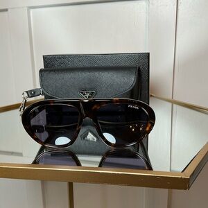 Prada Tortoise Shell Sunglasses